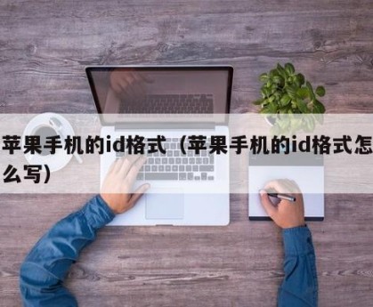 苹果手机的id格式（苹果手机的id格式怎么写）